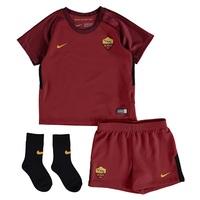 as roma home stadium kit 201718 infants maroon