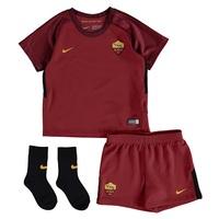 AS Roma Home Stadium Kit 2017/18 - Infants, Maroon