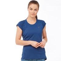 Asics Womens Cap Sleeve Running Top Poseidon