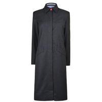 ASHLEY WILLIAMS Pinstripe Coat Dress