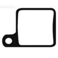 Ashima Semi Metal Giant Mph 2001-2005 Disc Brake Pads Giant Mph