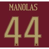 AS Roma Derby Vapor Match Shirt 2016-17 with Manolas 44 printing, N/A