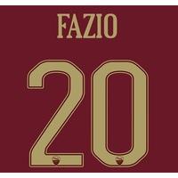 as roma derby vapor match shirt 2016 17 with fazio 20 printing na