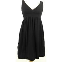 Asos Size 8 Black Babydoll dress with rouleaux loop detail