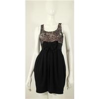 asos size 8 blacklace dress