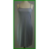 asos size 10 grey slip dress