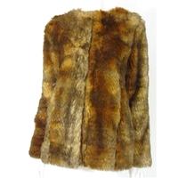 Asos Size 10 Rustic Faux Fur Coat