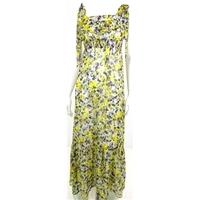 asos size 8 multi coloured floral print maxi dress