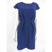 Asos Size 16 Blue Cobalt Sheath Dress