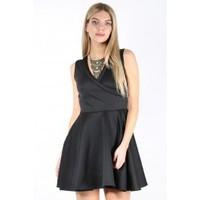 Ashley Tuxedo Collar Mini Dress