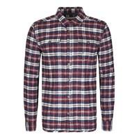 Ashburton Flannel Check Long Sleeve Shirt Seal Brown