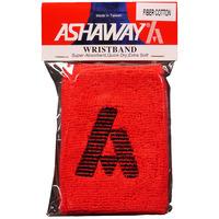 ashaway towelling wristband red