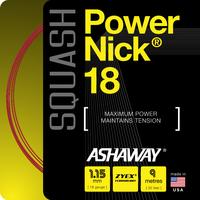 ashaway powernick 18 squash string 9m reel