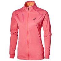 asics accelerate jacket womens camelon rose