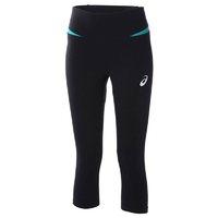 asics ladies essential knee tight blackturquoise