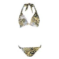 asia leopard print bikini set