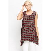 Asymmetric Side Sleeveless Top