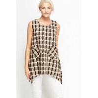 Asymmetric Side Sleeveless Top