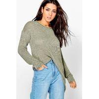 Asymmetric Jumper - moss