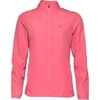 Asics Womens Wind And Water Repellent Running Jacket Camelion Rose
