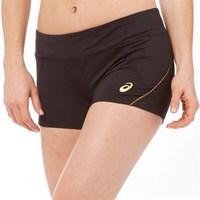 asics womens 3 inch running tight shorts performance black