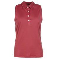 Ashworth Sleeveless Polo Shirt Ladies