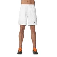 Asics Club 7 Inches Mens Tennis Shorts - White, XXL