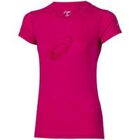 Asics Graphic SS Top women\'s T shirt in pink