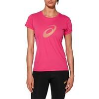 Asics Graphic SS Top women\'s T shirt in pink