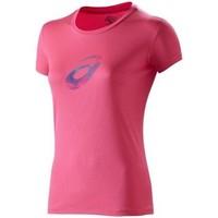 Asics Graphic SS Top 110423 0273 women\'s T shirt in pink