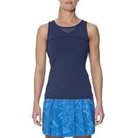 asics athlete ladies tennis tank top blue xl