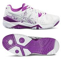 asics gel resolution 6 le london ladies tennis shoes 75 uk