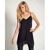 Asymmetric Fringe Top