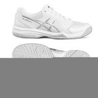 Asics Gel-Dedicate 5 Mens Tennis Shoes - White/Silver, 12 UK