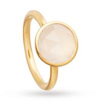 Astley Clarke Moonstone Stilla Ring - Ring Size J