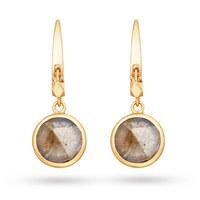 Astley Clarke Mini Labradorite Round Stilla Earrings