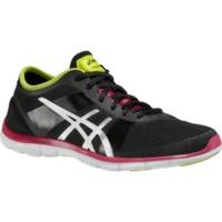 asics gel fit nova women blacksilverhot pink