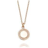 Astley Clarke Rose Gold and Diamond Cosmos Pendant