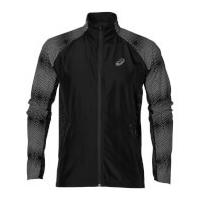 Asics Men\'s Lite Show Run Jacket - Black - L