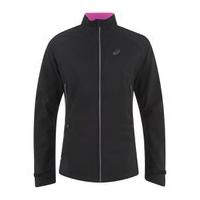 asics womens windstopper running jacket performance black s