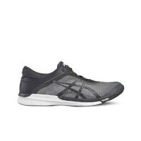 Asics Men\'s FuzeX Rush Running Shoes - Mid Grey/Black - UK 12/US 13