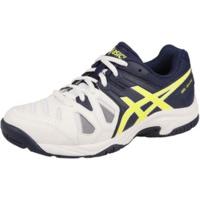 Asics Gel-Game 5 GS white/indigo blue/safety yellow