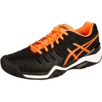 Asics Gel-Resolution 7 black/shocking orange/white