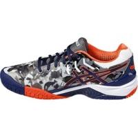 Asics Gel-Resolution 7 L.E Melbourne white/indigo blue/hot orange