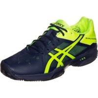 Asics Gel-Solution Speed 3 Clay indigo blue/safety yellow