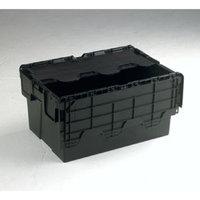 Attached Lid Container 54L Black