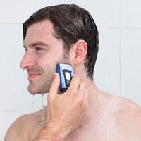 atom x waterproof pocket size wet dry close shaver