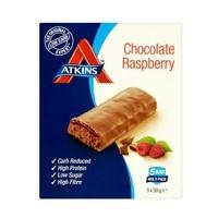 Atkins Chocolate Raspberry 5 x 30g Bars (1 x 5 x 30gbars)