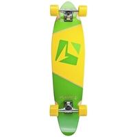 Atlantic Kicktail Longboard - Calypso Green/Yellow 37\