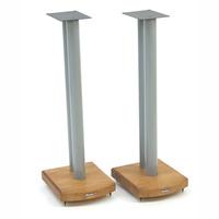 Atacama Moseco 7 Medium Bamboo / Silver Metallic Speaker Stands (Pair)